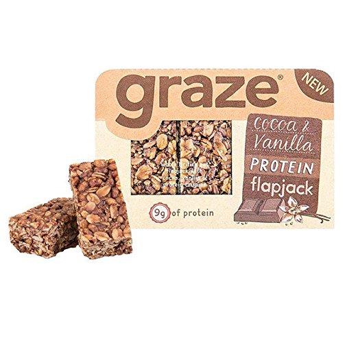 Graze Cocoa & Vanilla Protein Flapjack 53g