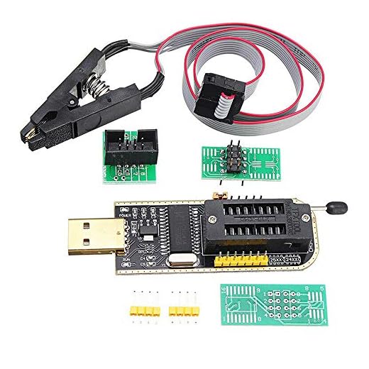 USB Programmer CH341A LCD Burner Chip 24 EEPROM BIOS Writer 25 SPI Flash TE839