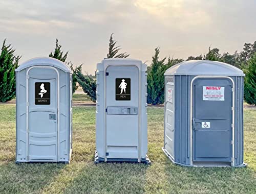 2 Pack Funny Mermaid Pirate Sign For Restroom Door Wall Decor 12"*8" (518) #TOP5