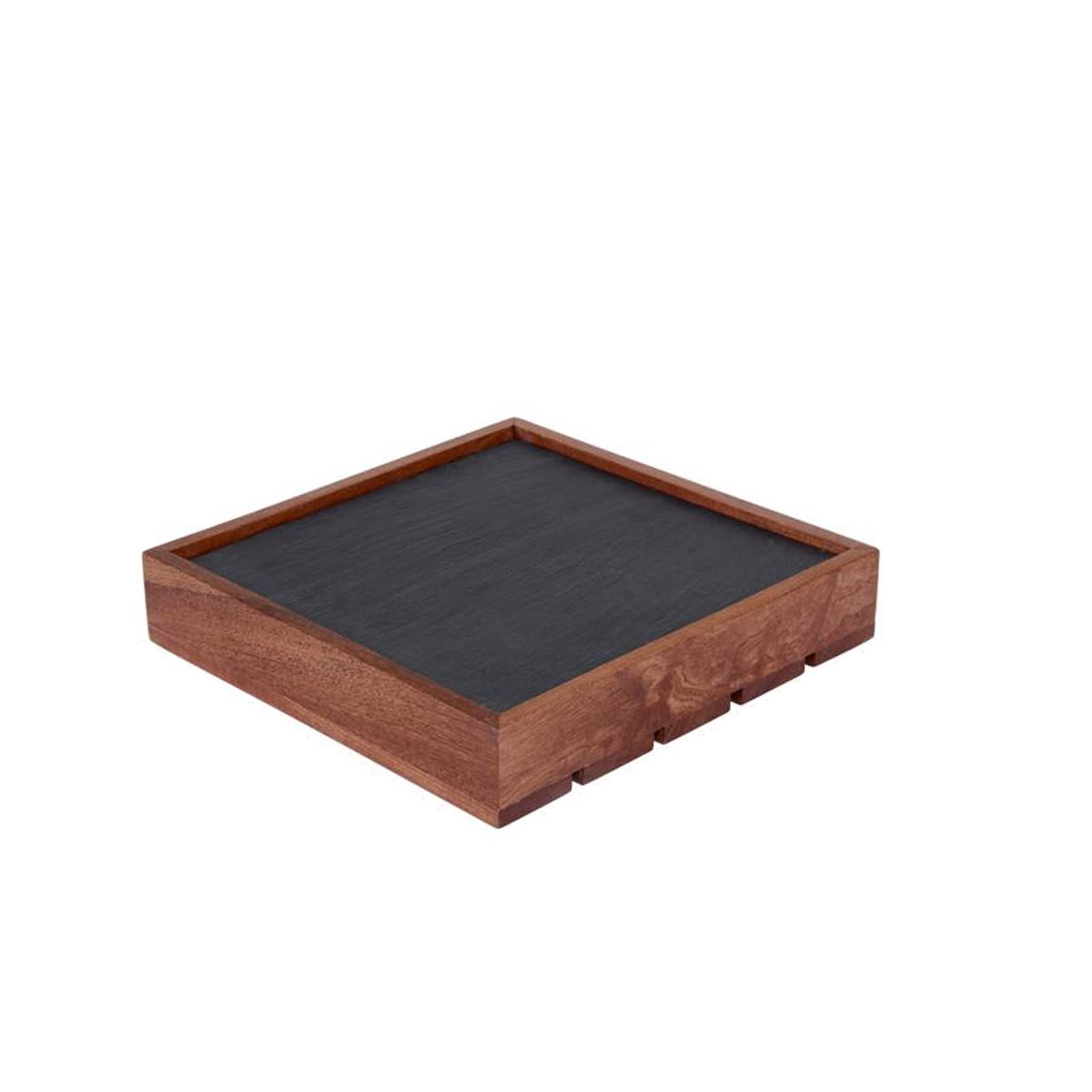 uoXHFdh Stand Cake Confectionery Set Wooden Ornament Display Tray