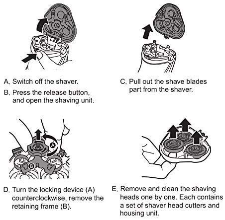 MAX-T Replacement Shaver Head - 100% Original Mens Rotary Shaver Replacement Head - Image 7