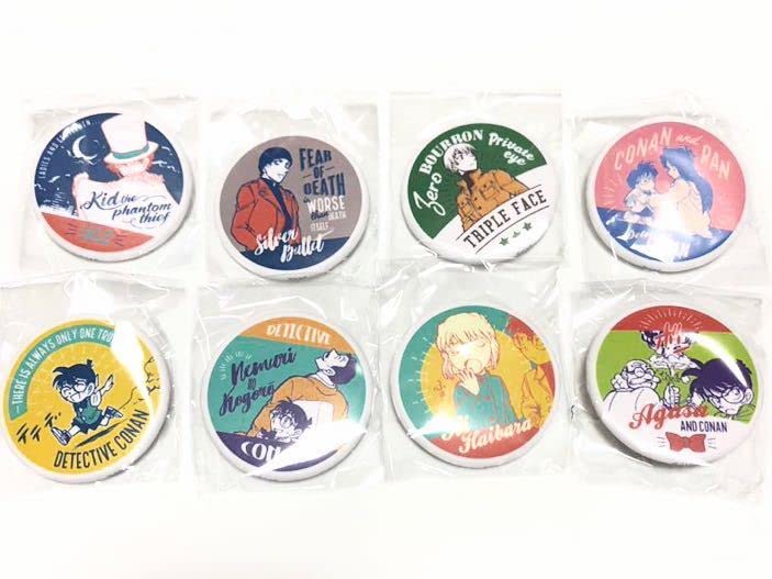 Amazon | 鳥取県限定 コナン探偵社 ガチャ 缶バッジ 全8種