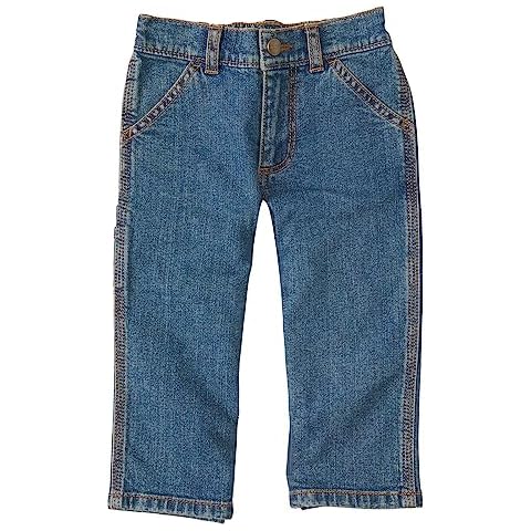 Carhartt Boys' Denim Dungaree Pants for Toddlers Cover