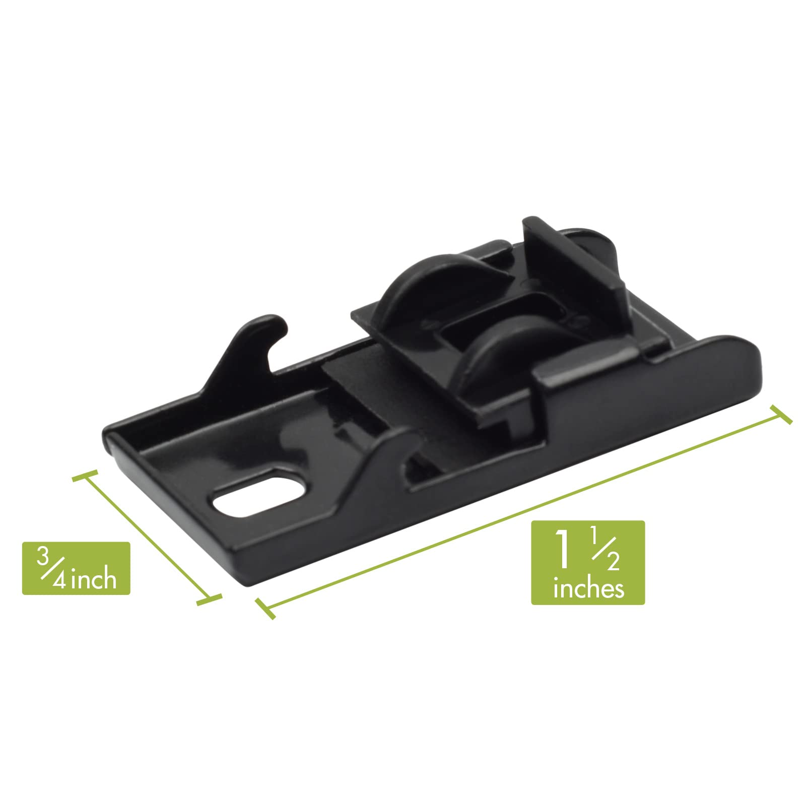 Bendable Curtain Brackets - Ceiling Mount Hardware -2