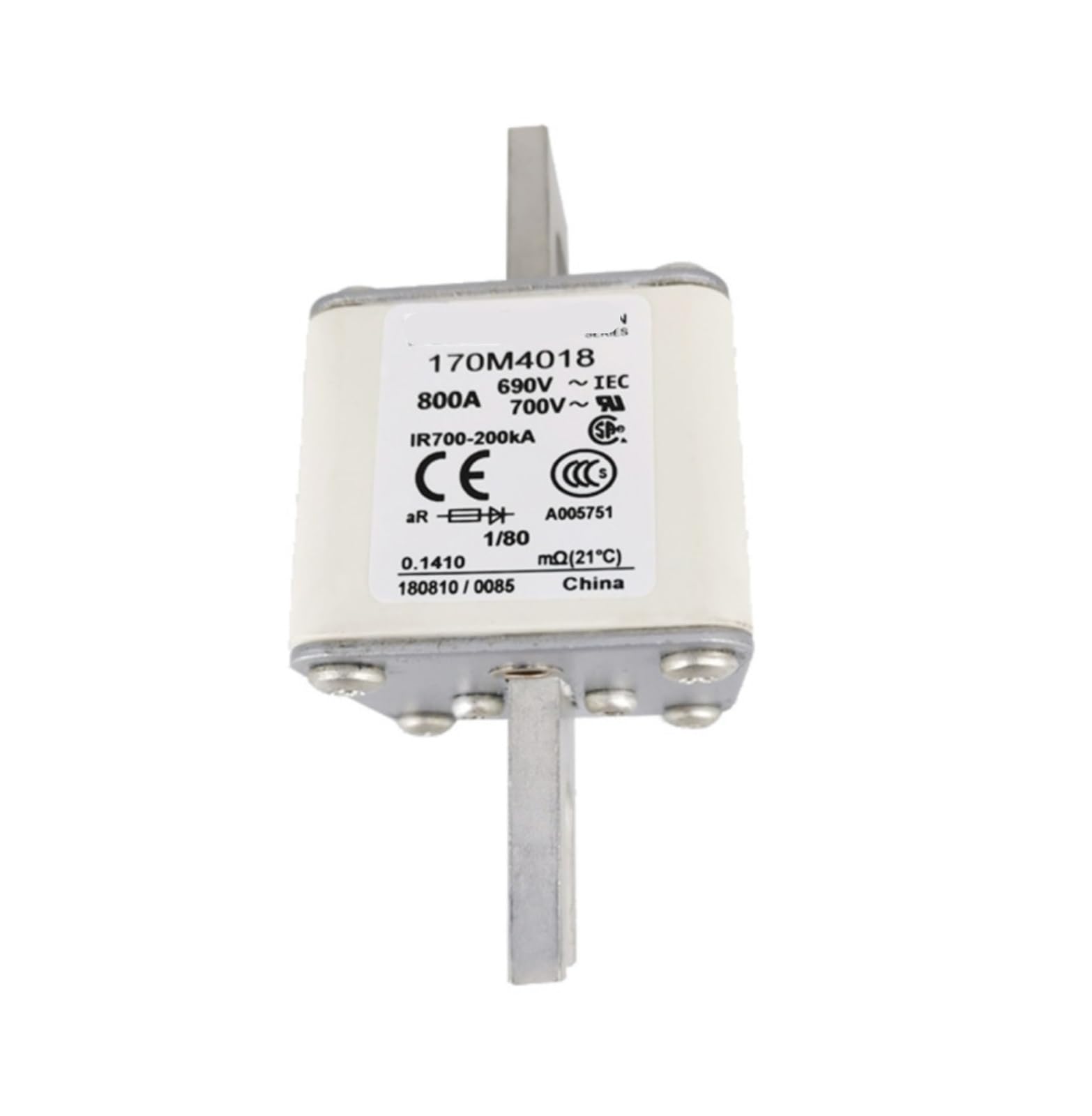 VDOQTLJT 170M4018 Fast Blow Fuse Quick Recovery
