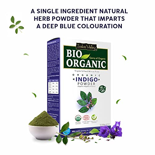 I.V BIO ORGANIC INDIGO POWDER+HERBAL HENNA +HIBISCUS POWDER miniatura 5