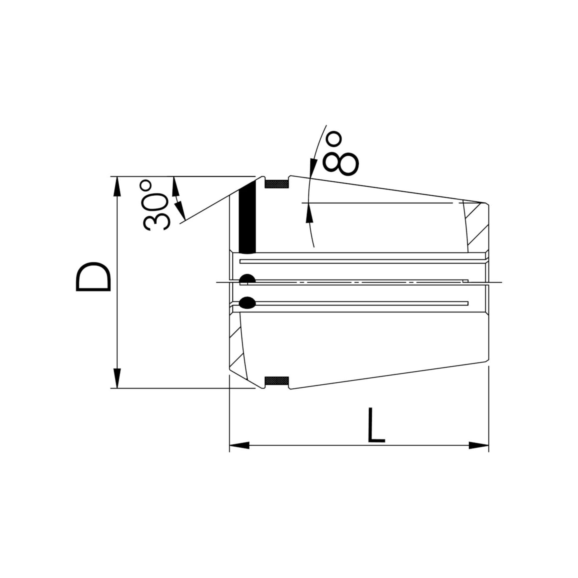 13725011600 - Pinza tensora metálica