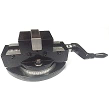 Self Centering Milling Machine Vice with Swivel Base 2" 50 MM