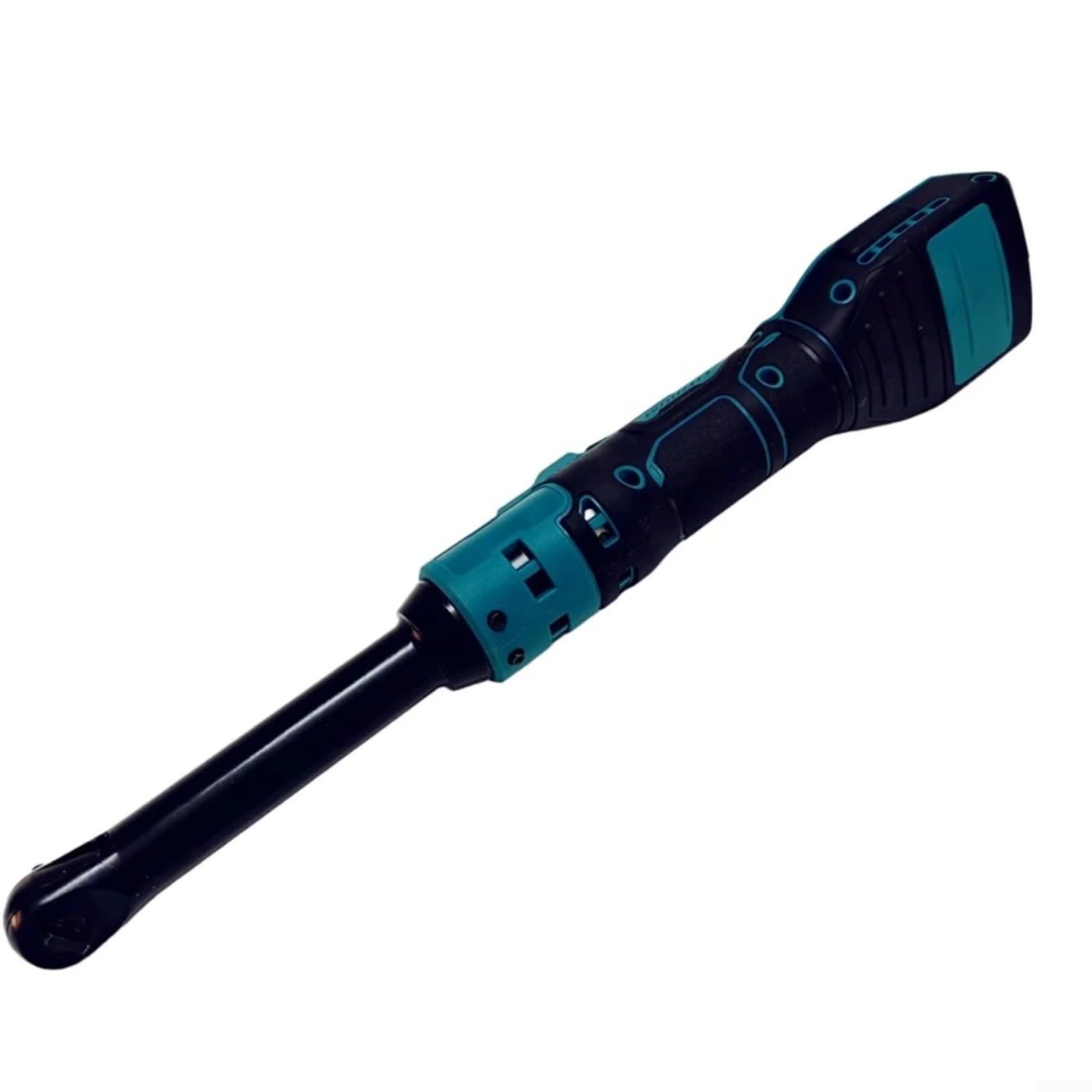 Llave de trinquete inalámbrica de 3/8 pulgadas, herramienta eléctrica con portabrocas de liberación rápida, agarre antideslizante de alto par para reparación de automóviles, mantenimiento