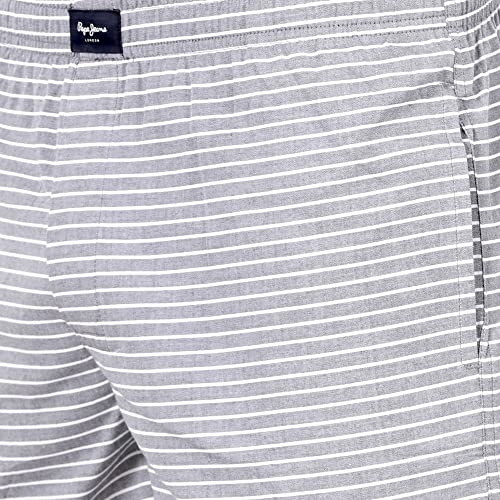 Image of Pepe Jeans Men's Cotton Classic Relaxed Checkered Boxer Shorts