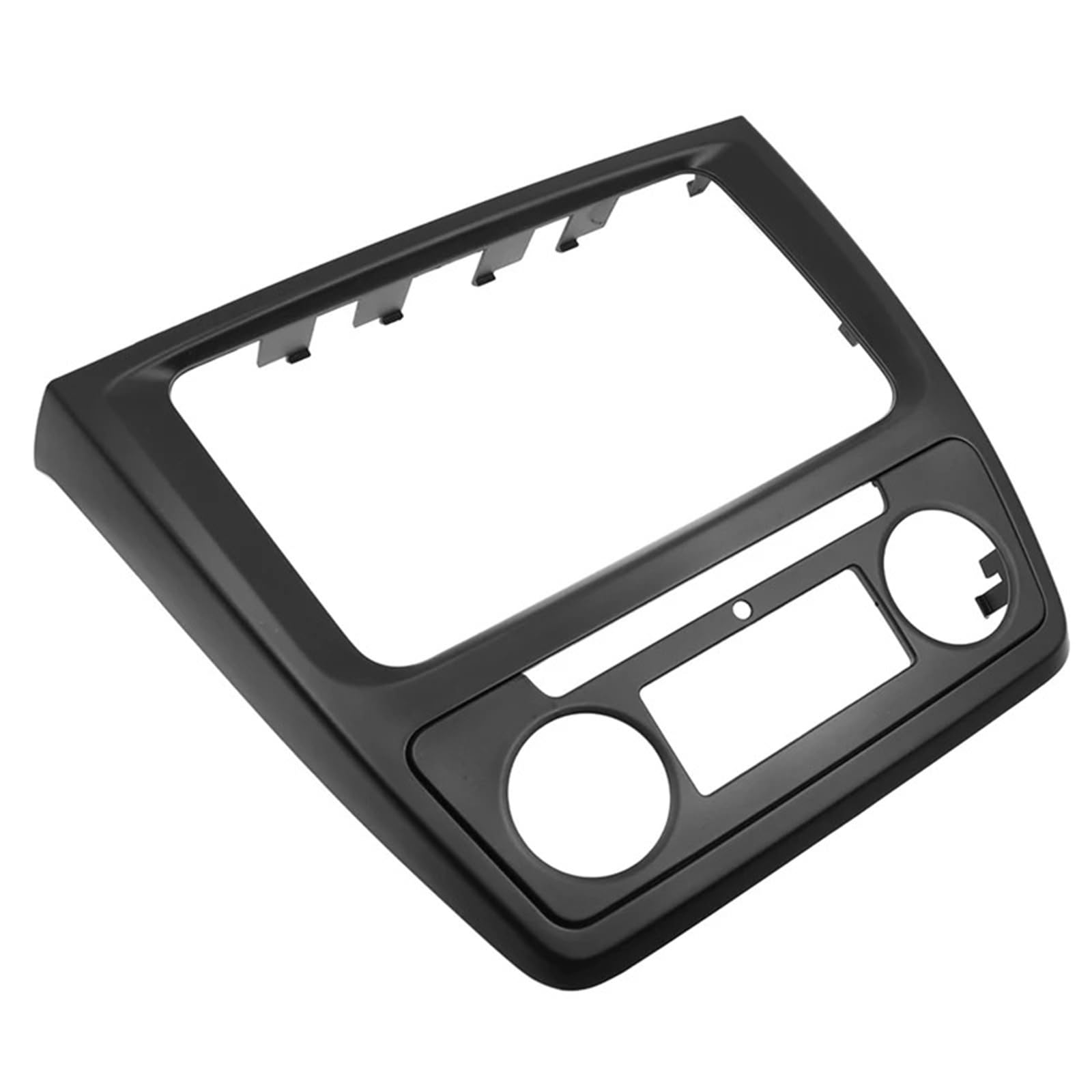 Marco Radio para Skoda para Yeti 2014+ 2 DIN Auto Aircon Radio Estéreo CD Reproductor De DVD Panel Dash Trim Facia Placa Frontal Marco Audio Bisel Kit Montage Autoradio