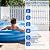 Tankless Water Heater Propane, 1.6GPM 6L Portable Instant Hot Water Heater, Outdoor Use for RV, Camper Van, Camping Trailer, Cabin, Barn, Pool, Sliver