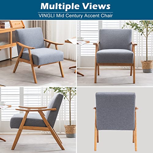 VINGLI Mid Century Armchair - Image 3