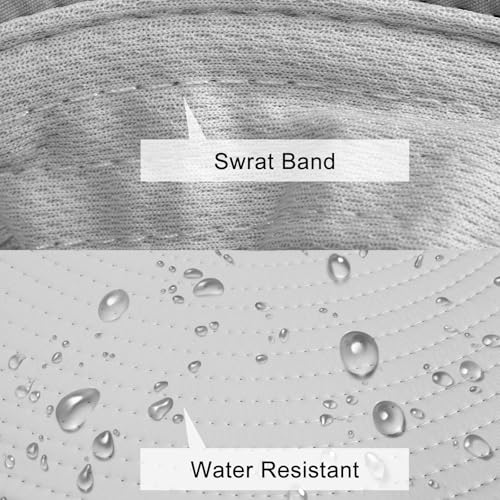 Image of Sun Hats for Men Women Fishing Hat UPF 50+ Breathable Wide Brim Summer UV Protection Hat