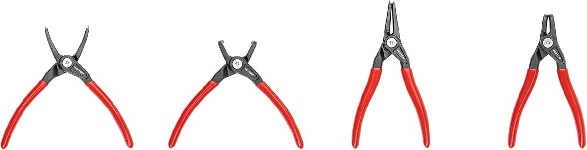 TEKTON 5 Inch Retaining Ring Pliers Set, 4-Piece | PRR90015