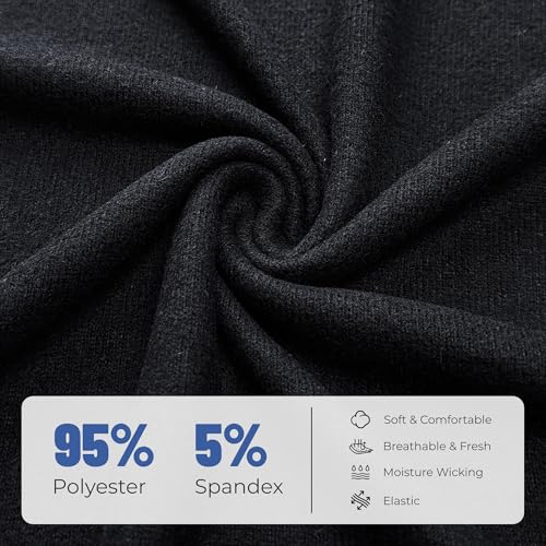 Vulcanodon Mens Pajama Sets, Soft Lounge Pajama for Men Warm Long Sleeve Sleepwear with Pockets2