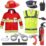 Kids Police and Fireman Costume