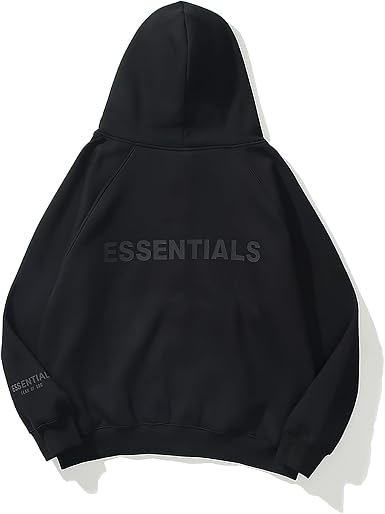 Amazon.com: Fear Of God Essential Sudadera con capucha de los Hombres  Sudadera Hip Pop Top Trendy Essentials sudaderas, XL, Negro : Deportes y  Actividades al Aire Libre