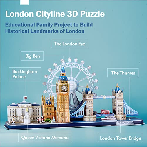 3D Puzzles For Kids Ages 8-10-12-14 London Arts Crafts For Girls Ages 8-12 Stem Projects For Kids Ages 8-12 Gifts For 8 Year Old Girls Toys 8-10 Years Old Toys For 8 Year Old Girls Boys Building Model #TOP1
