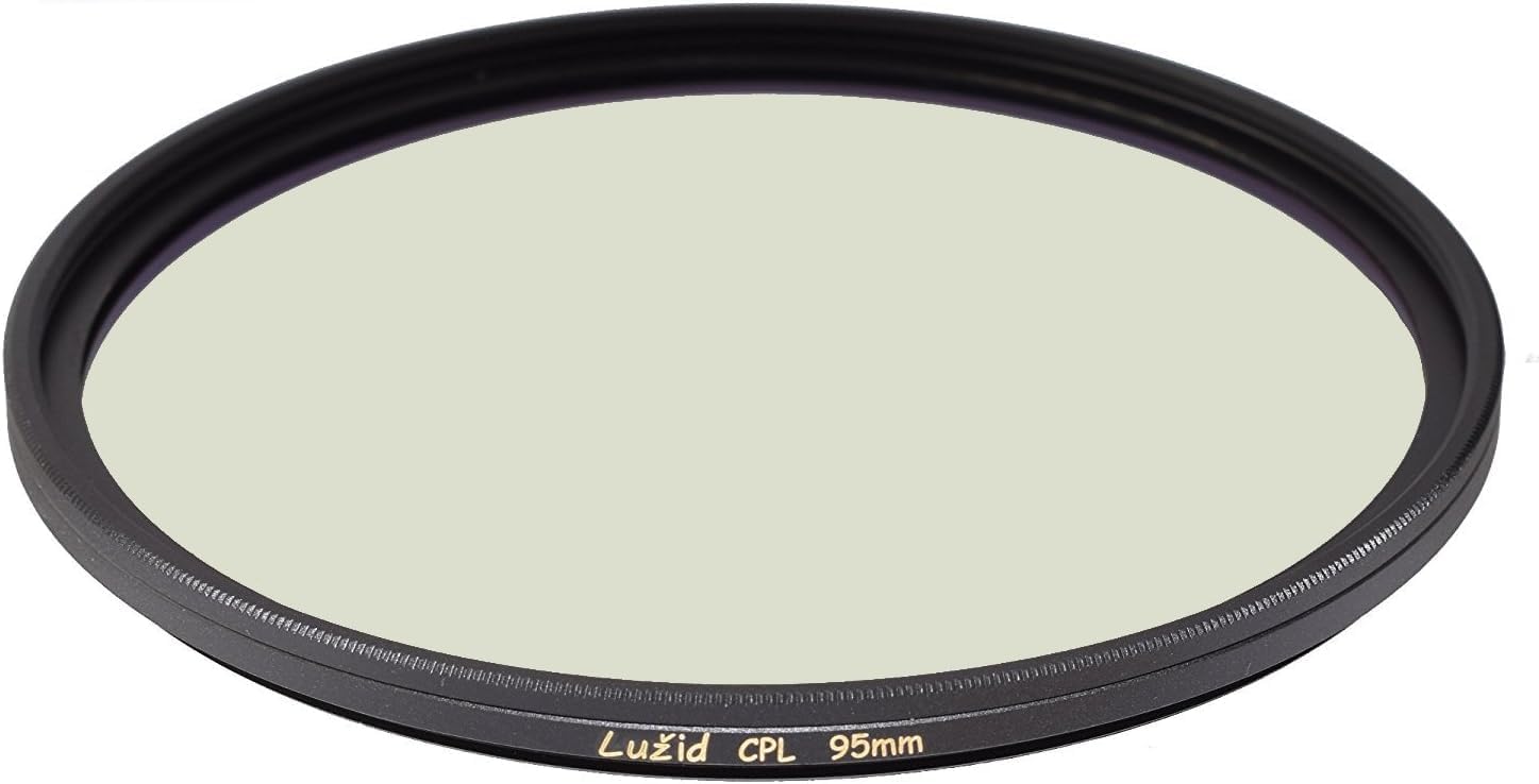 LUŽID 95mm CPL MC Filter Schott B270 Glass Brass Frame Multi-Coated Luzid Circular Polarizer