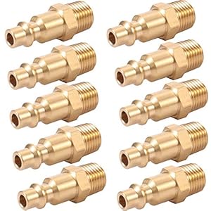 Zkzx 1/4-Zoll-NPT-Schnellkupplung Set, 10 Stück