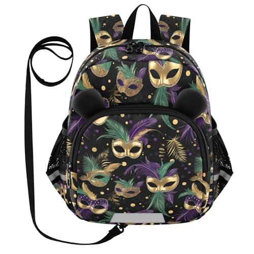 Brazil Mardi Gras Carnival Party Toddler Backpack for Girls Boys,Preschool Kindergarten Backpacks B0403637
