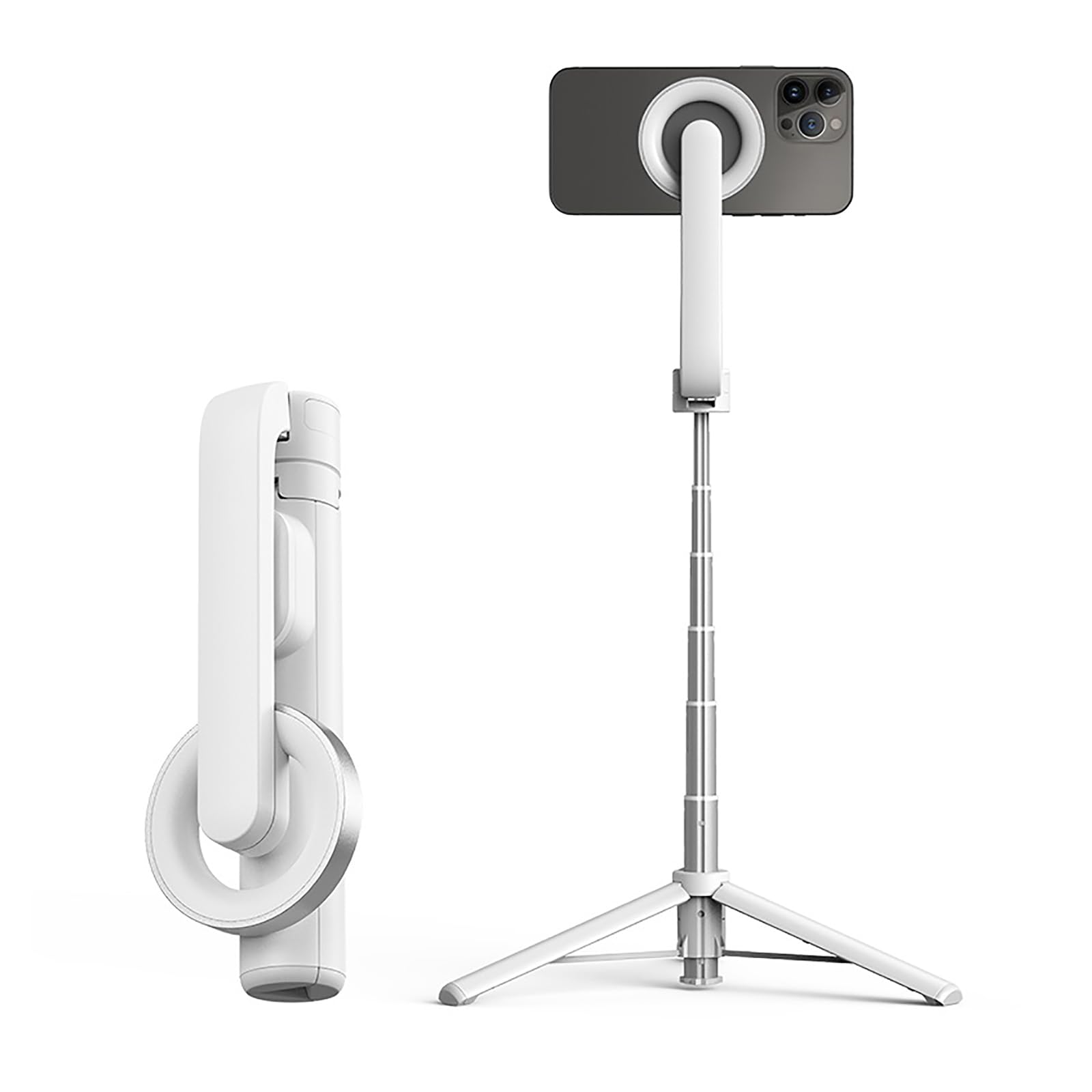 Treppiede magnetico per selfie stick con supporto per telefono remoto per selfie stick da viaggio serie 15 14 13 12 con funzione