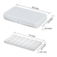 Vista 2 de BVN Cera dental: 10 cajas de tiras de cera de ortodoncia, cera de frenillos para dientes, cera ortográfica para aparatos ortopédicos, cera dental