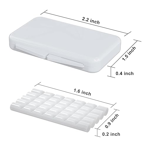 Miniatura 2 de BVN Cera dental 10 cajas de tiras de cera de ortodoncia, cera de frenillos para dientes, cera ortográfica para aparatos ortopédicos, cera dental,