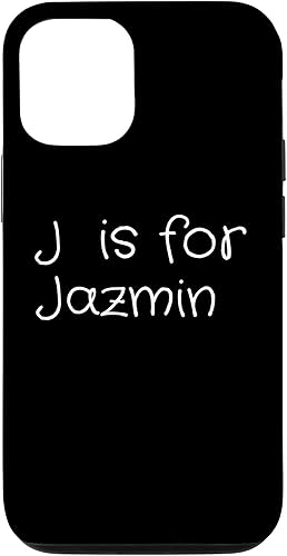 iPhone 13 Pro Personalized J is for Jazmin Name Student Kindergarten Girl Case