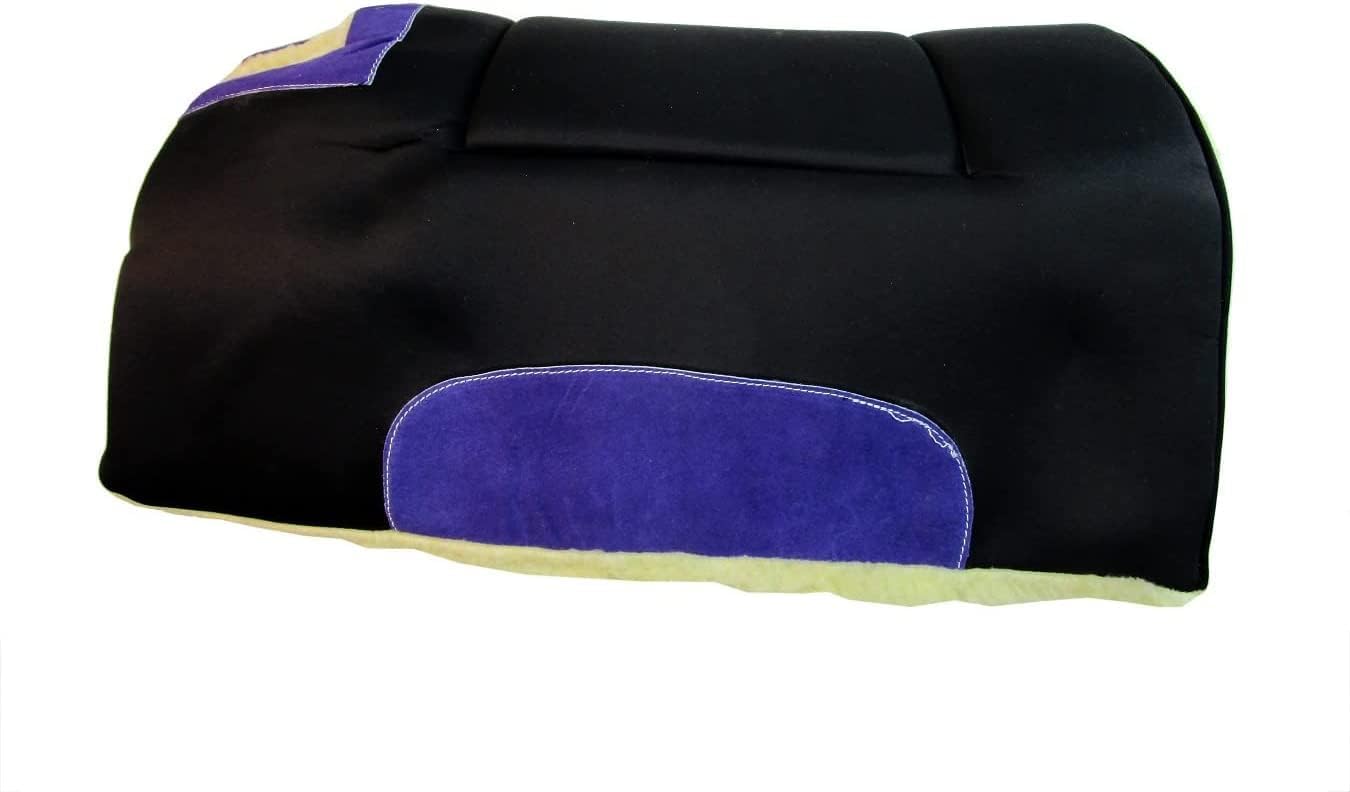 Western Barrel Racing Handmade Synthetic Cordura Horse Saddle Lightweight Trail Tack Equestrian Get Matching Headstall, Breastplate & REINS, Pad Size: 10-18 inches Seat, TR20