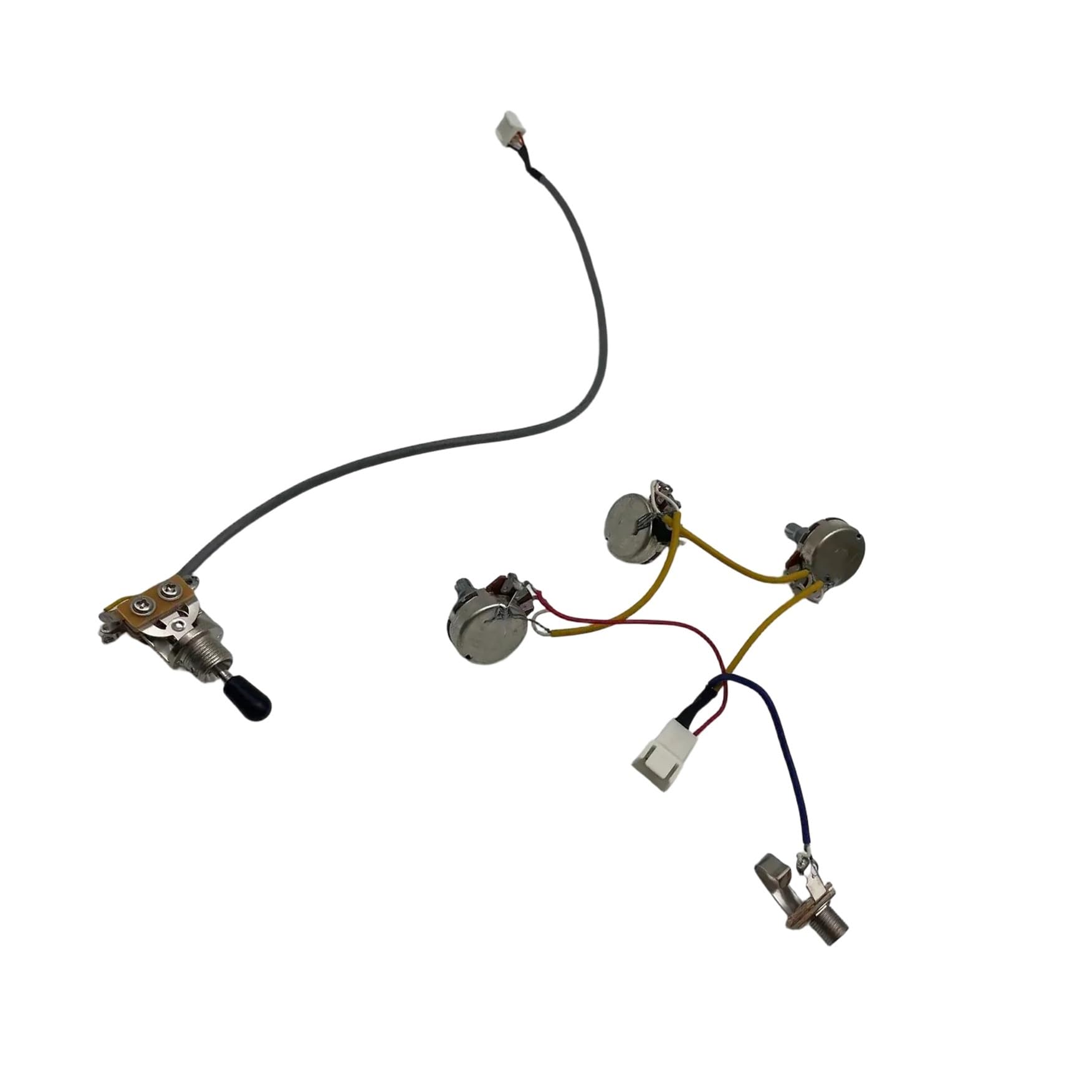 Profesjonalny Uprząż Gitarowy Klasyczny Zestaw Przetworników Gitarowych Humco 4C Z Trzypozycyjną Wiązką Przewodów Push Pull 2V1T(Wiring Harness)