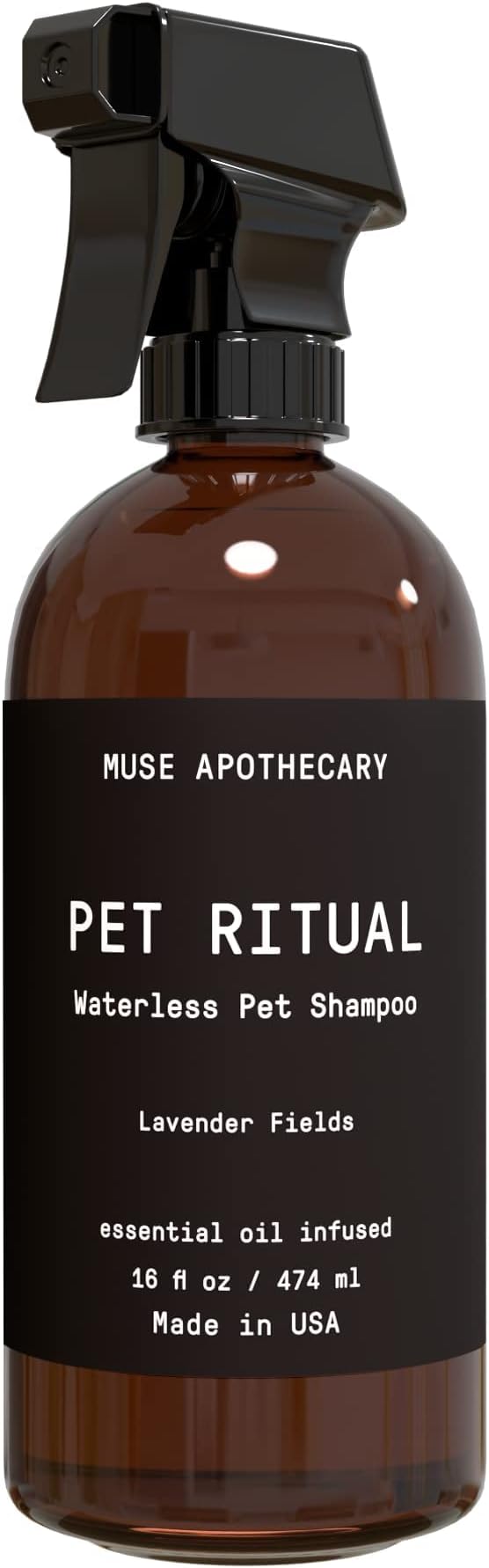 Muse Apothecary Pet Ritual Aromatic Waterless Shampoo for