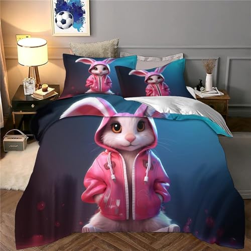 Parure de lit microfibre hypoallergique contre allergies de nuit - 6