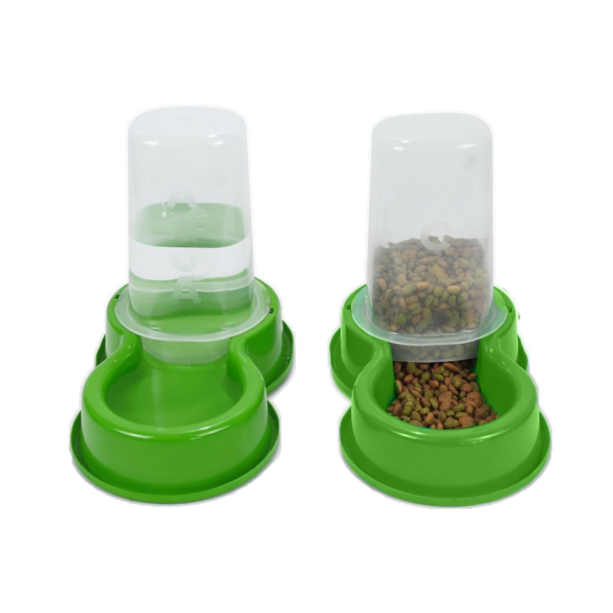 Kit 2 Comedouro/Bebedouro Automático 1,5L com Proteção Anti Formiga Pet Cães e Gatos