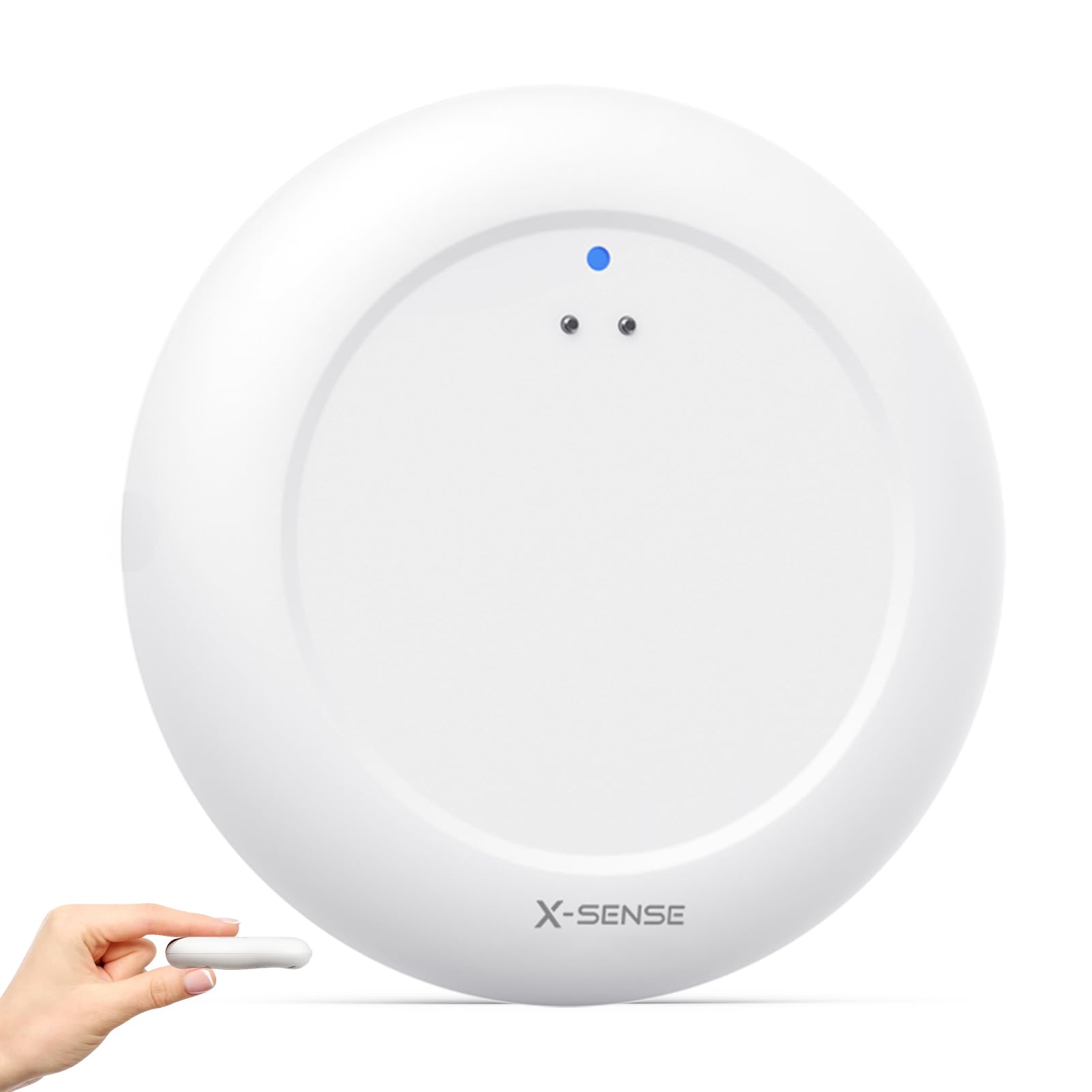 X-Sense Wi-Fi Water Sensor, Smart Water Leak Detector with App Alerts, IP67 Waterproof, Wireless Detector for Kitchen, Bathroom, Basement, SBS50 Base Station Required, SWS0A, 1-Pack