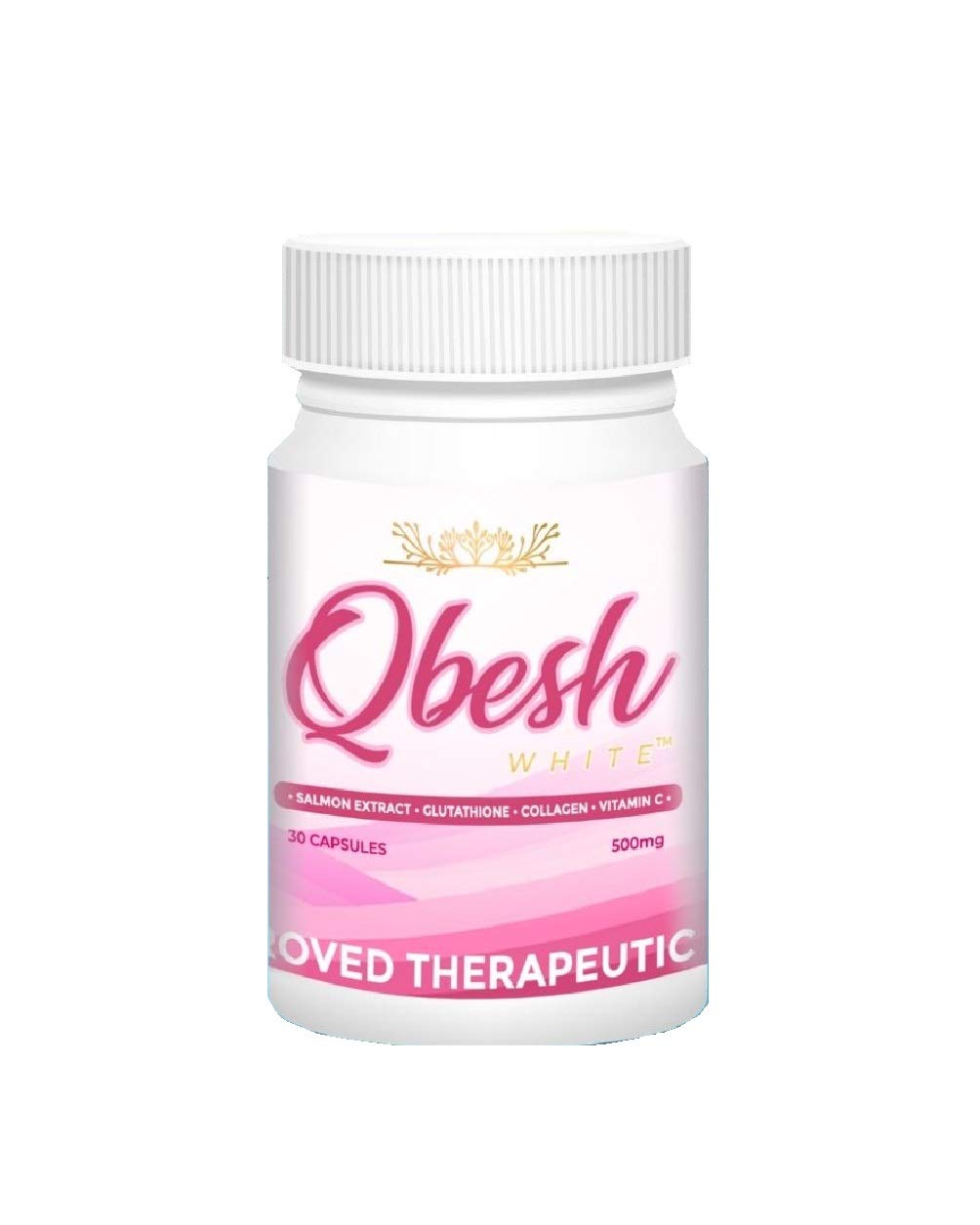 QBESH WHITE WITH GLUTATHIONE AND COLLAGEN - 30 CAPSULES