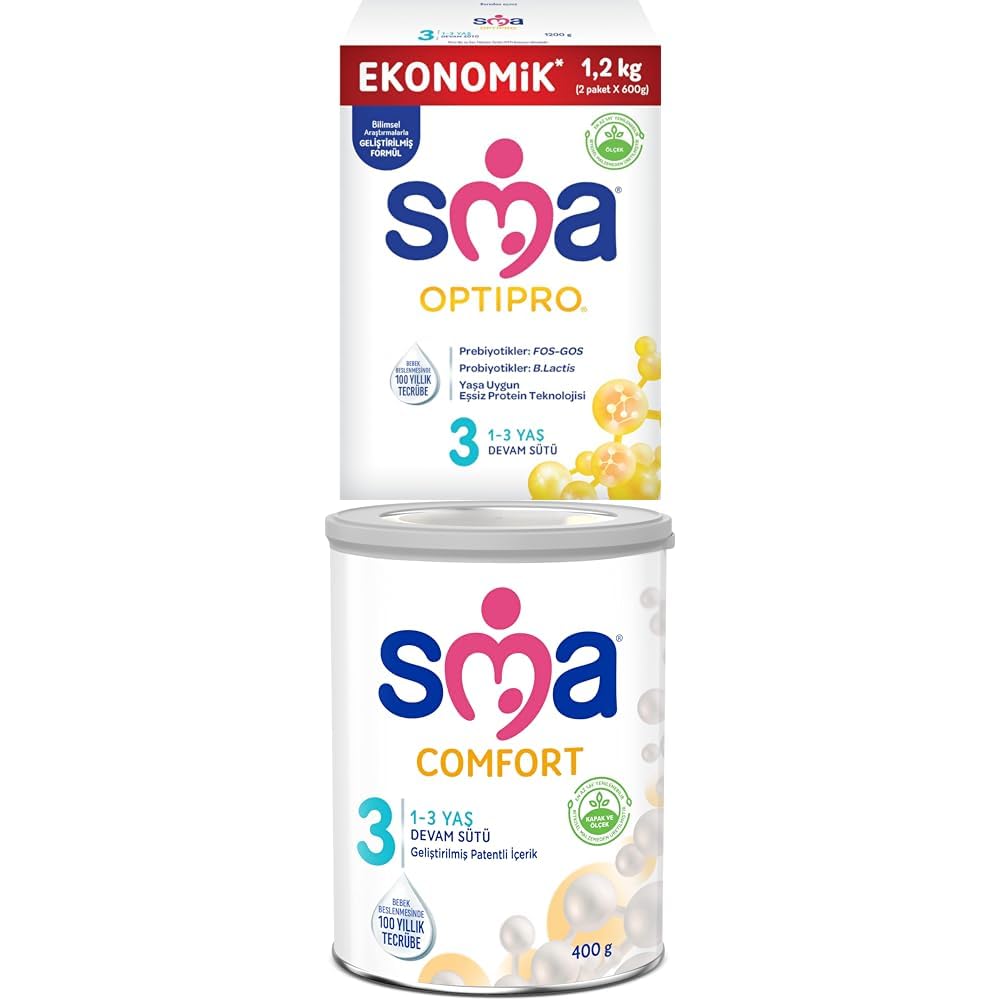 SMA 3 1.2 kg (2 x 600 g) + SMA 3 Comfort 400g