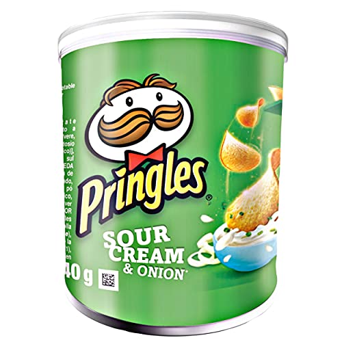 Image of Pringles Sour Cream & Onion- 12 Pack, 12 X 40 G, 480 Gram