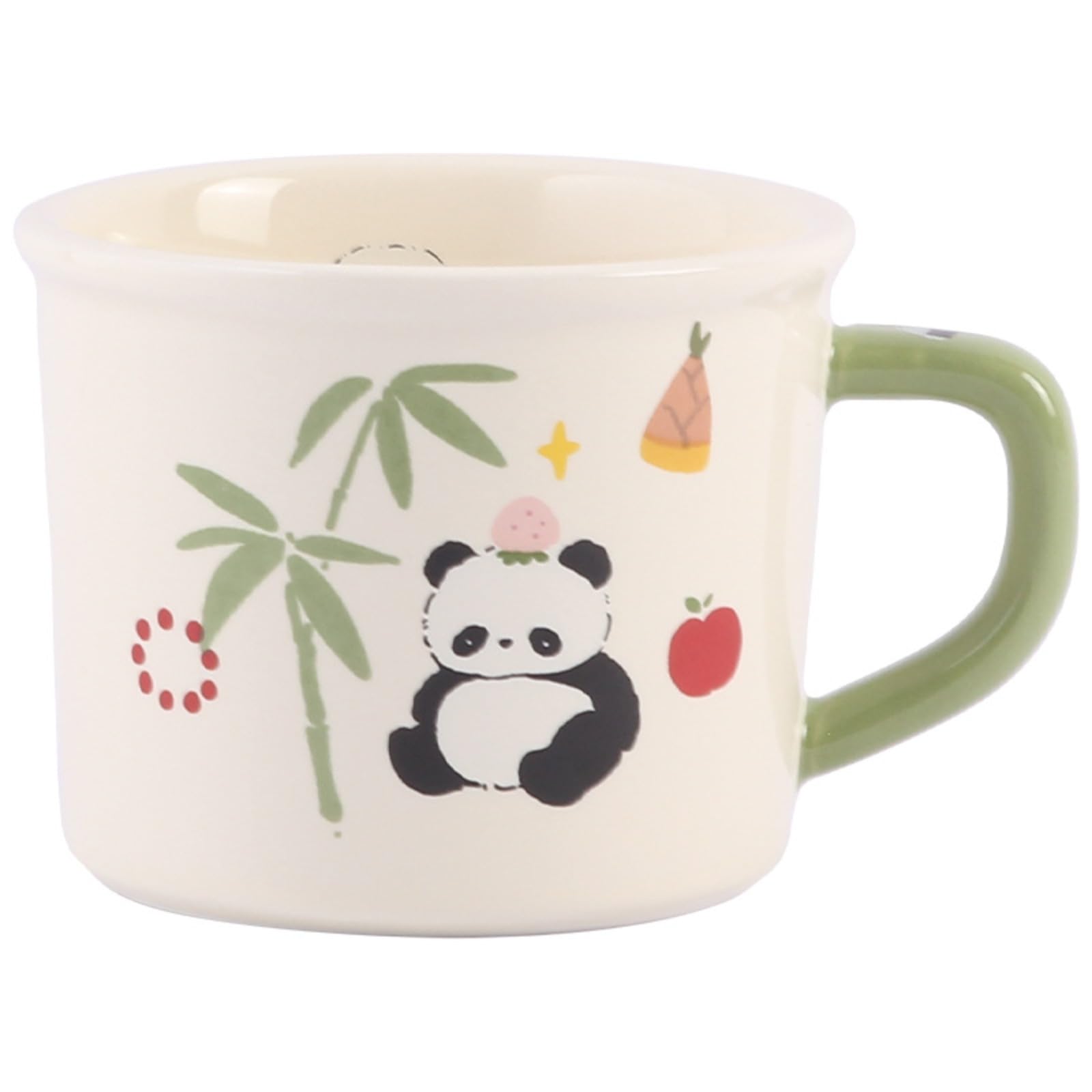 Heardbeli 400ml Ceramic Coffee Mug With Panda Design - Microwave & Dishwasher Safe