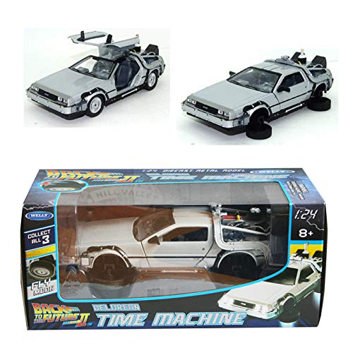 welly back to the future 2 delorean