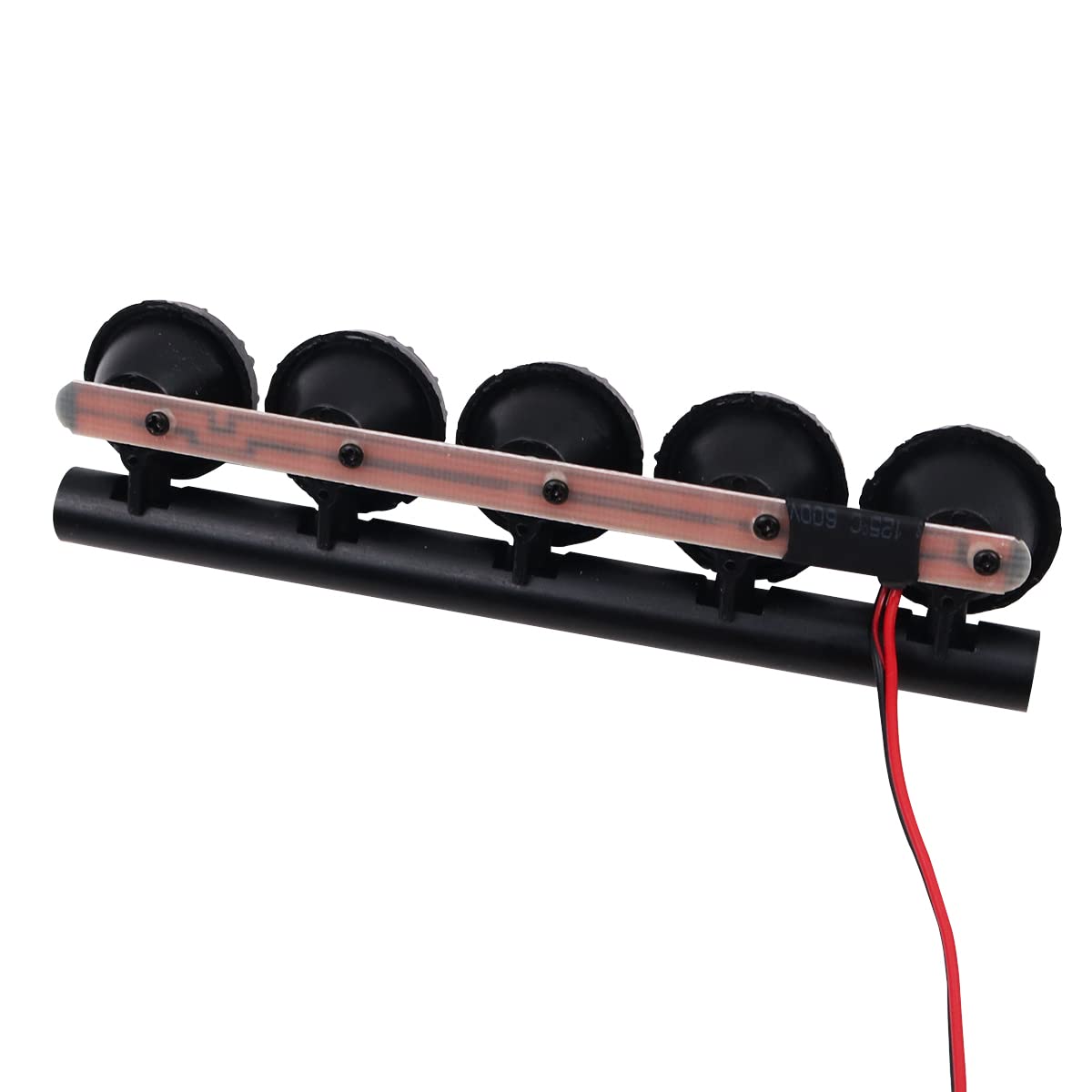 RC Car LED Light Bar Rc Car Lights Roof Light Rc Zestaw 5LED 125 mm do 1/10 RC Car Remote Control Monster Truck RC Crawler Kompatybilny z AXAIL scx10 Traxxas TRX-4
