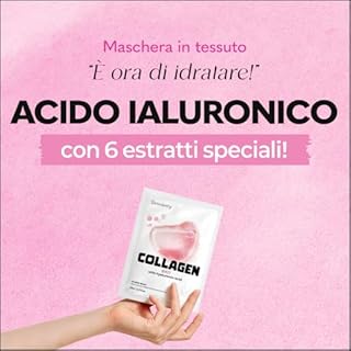 [12 Pezzi] BEAULIVERY Maschera Viso Coreana con Acido Ialuronico, set maschere viso coreane, maschere per il viso Idratanti