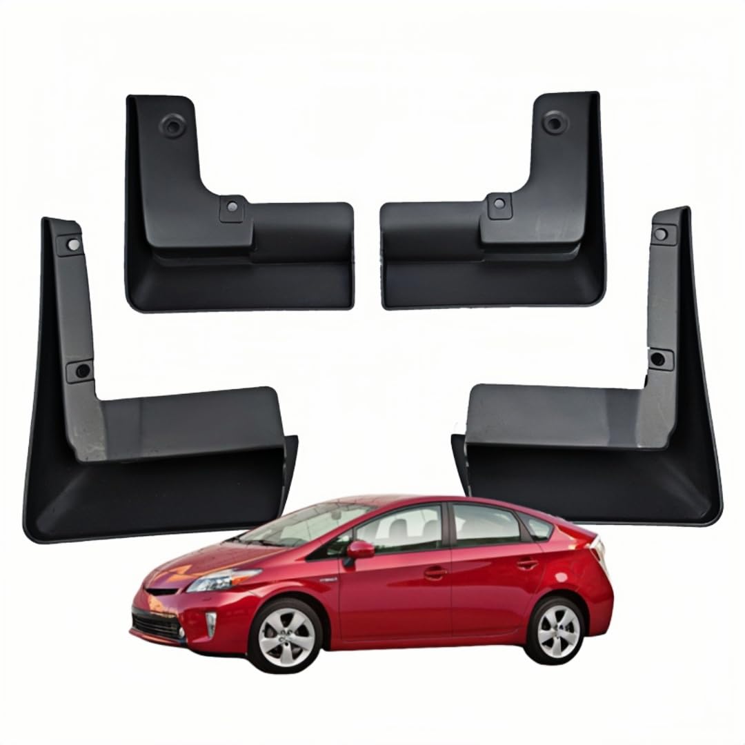 UDRFKDS Mud Flaps Splash Guards For Toyota Prius 2004-2009 Accessories Mudflap Fender Flares Front and Rear Mud Guard Set 4PCS