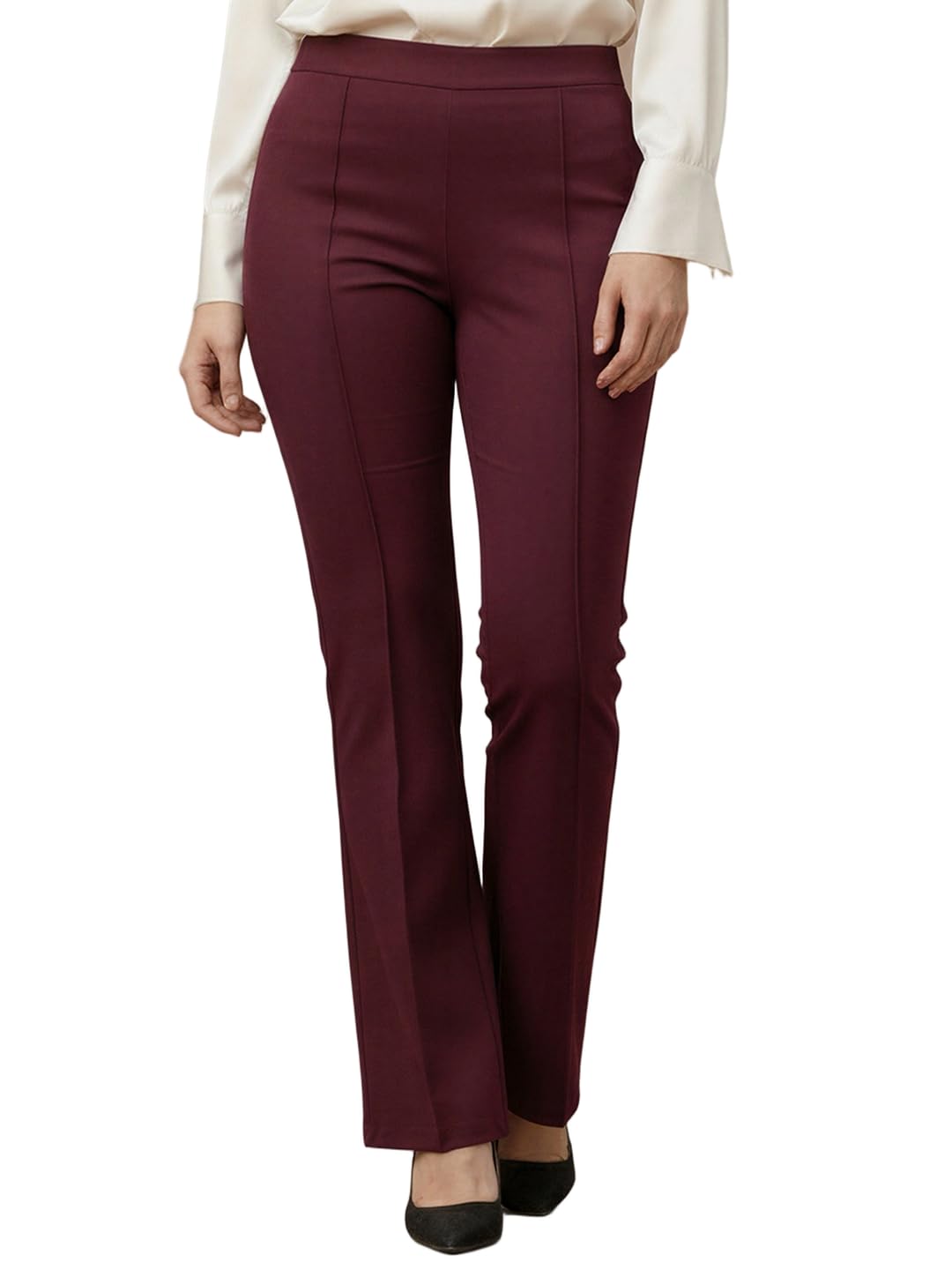 ADDYVERO Women's Slim Fit Casual Trousers