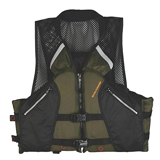 Stearns Comfort Series Collared Angler Vest, X-Large