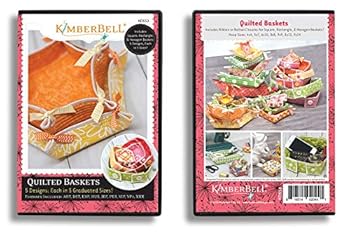 Kimberbell Quilted Baskets Machine Embroidery Pattern CD