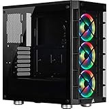 Tre ventole CORSAIR LL120 RGB incluse: I 1.500 giri/minuto garantiscono un adeguato flusso d’aria ai componenti interni, mentre16 brillanti LED RGB donano al sistema un aspetto affascinante