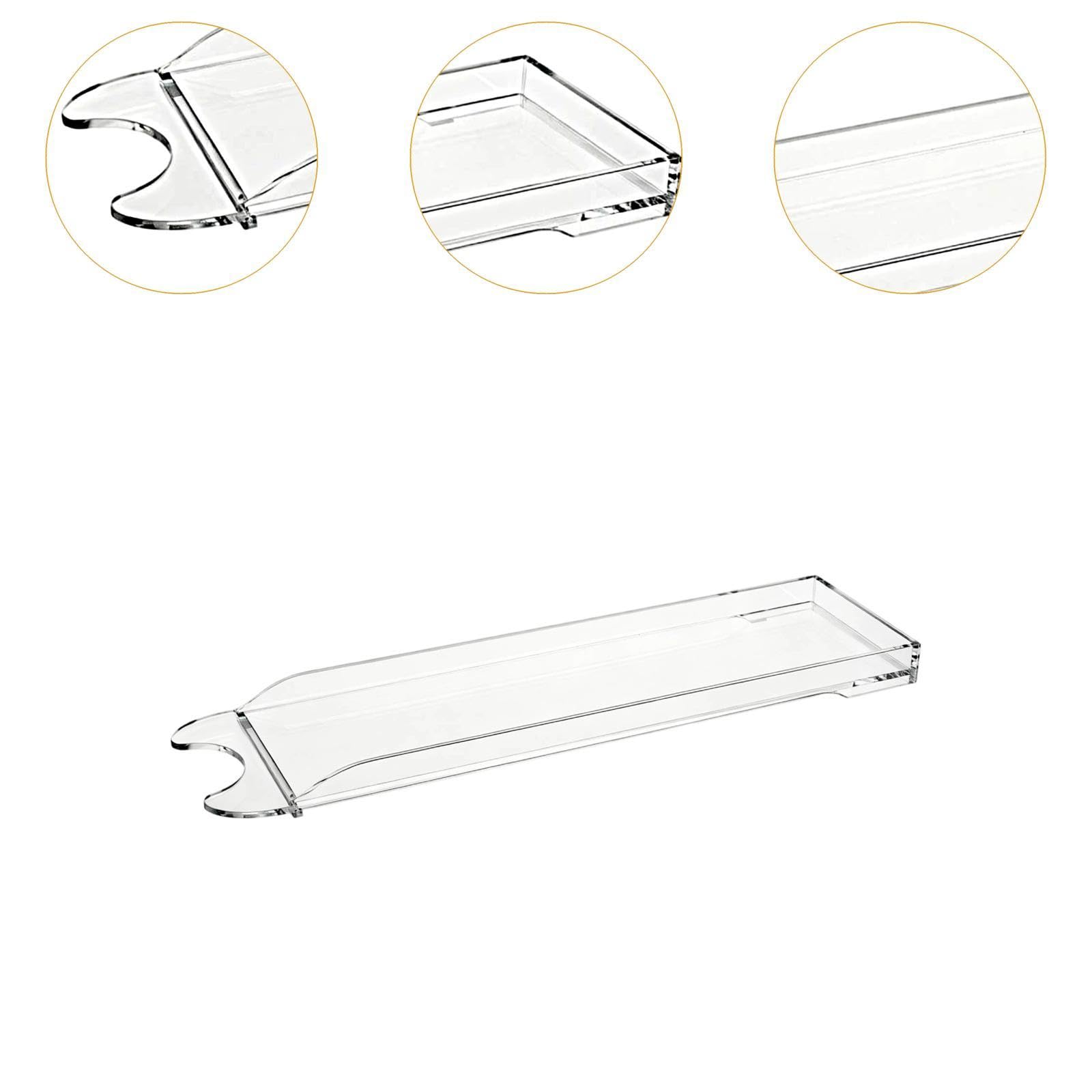 perfk Base per Vassoio, Supporto Decorativo in Acrilico Resistente Al Vassoio per Briciole, Ideale per Piani di Lavoro, Cucine E