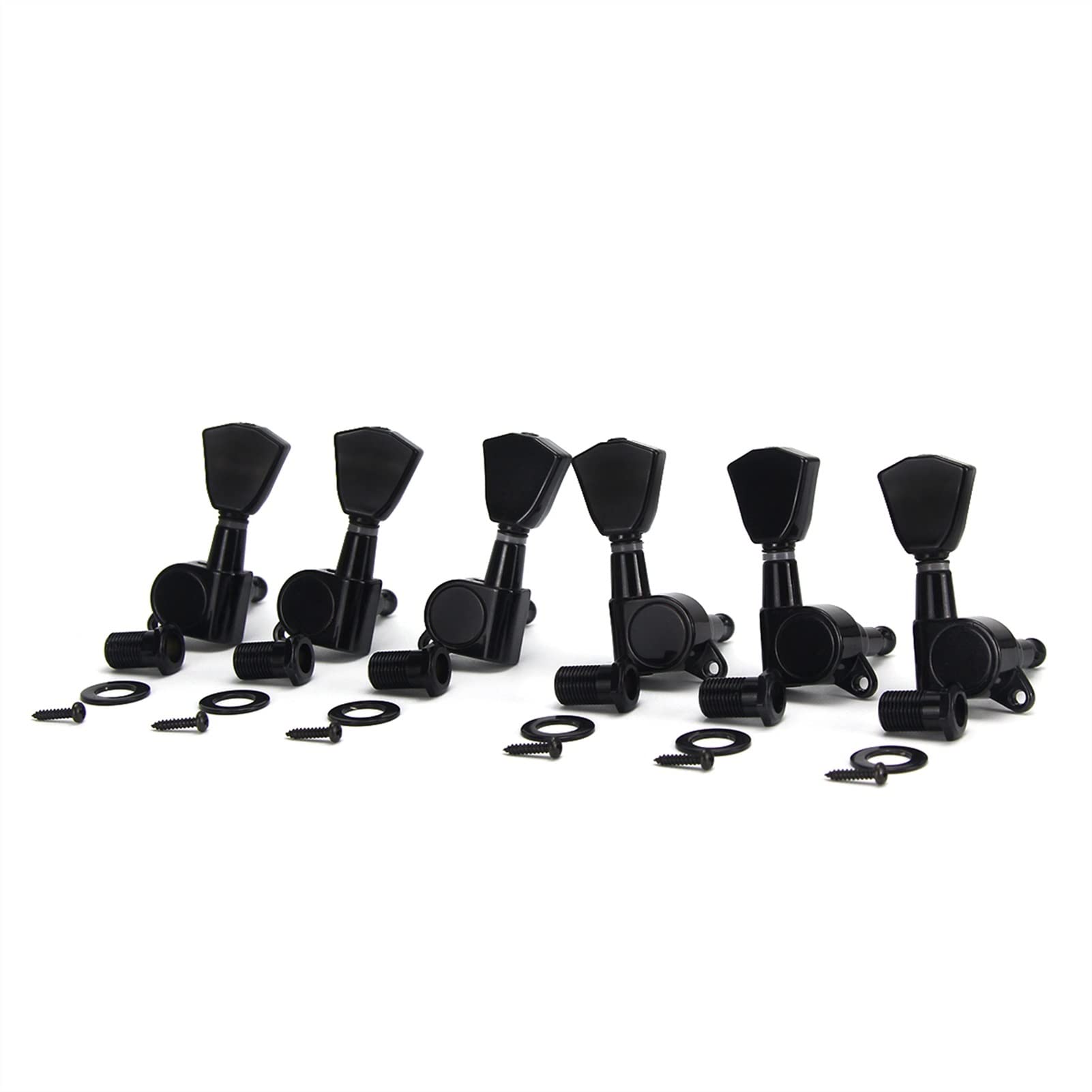 3R3L. Gitarren-Tuning-Pegs. 3L3R. Tuner-Maschinenköpfe Schwarz Für Lp. Gitarrenteile Tuner Mechaniken Knöpfe
